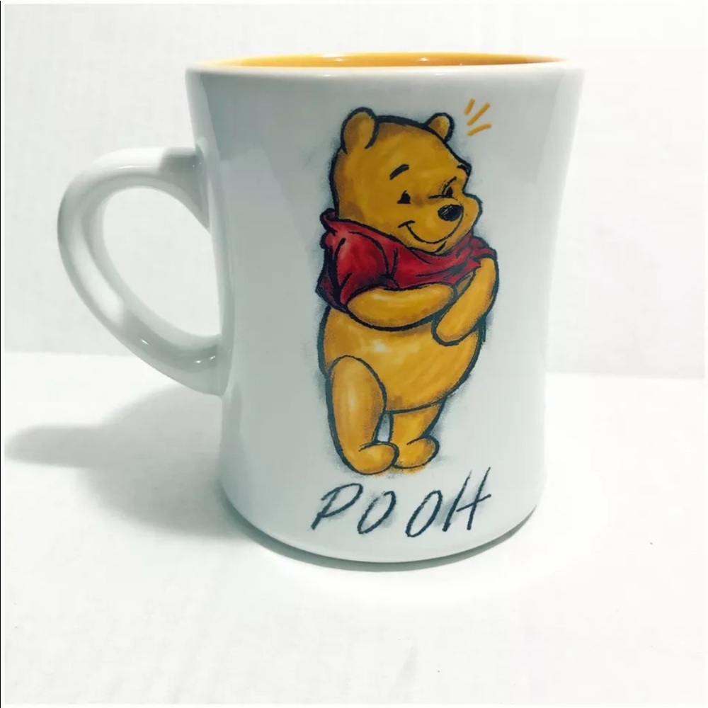 Disney Winnie the Pooh Coffee Yellow Mug Cup